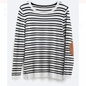 Market & Spruce Aubree Elbow Patch Sweater